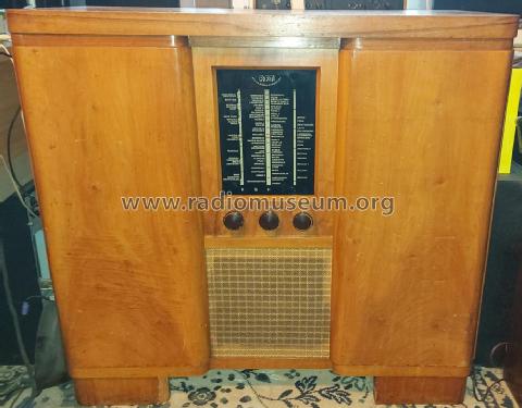 Musikschrank Stern 4E63; Stern-Radio Staßfurt (ID = 3095698) Radio