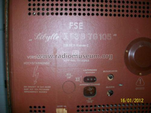 Sibylle1 53BTG105; Stern-Radio Staßfurt (ID = 1147383) Television