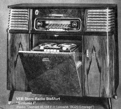 Sinfonie I 8E158 I; Stern-Radio Staßfurt (ID = 1053806) Radio