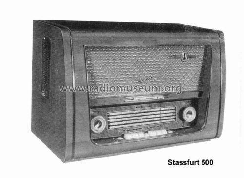 Stassfurt 500; Stern-Radio Staßfurt (ID = 1966739) Radio