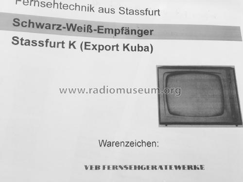 Stassfurt K ; Stern-Radio Staßfurt (ID = 2627524) Television