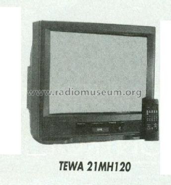 TEWA Color Television 21 MH 120; Unknown - CUSTOM (ID = 1211299) Televisión