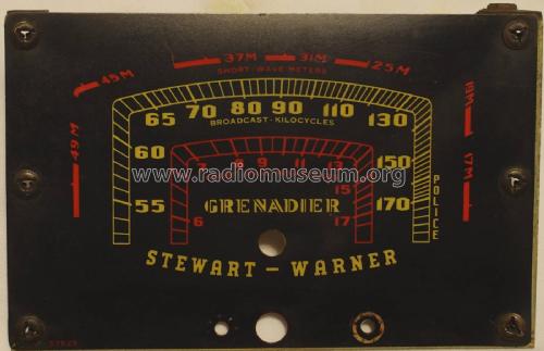 Grenadier R-403; Stewart Warner; (ID = 2067543) Radio