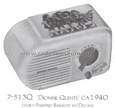 R-435 Dionne Quints ; Stewart Warner; (ID = 1516764) Radio