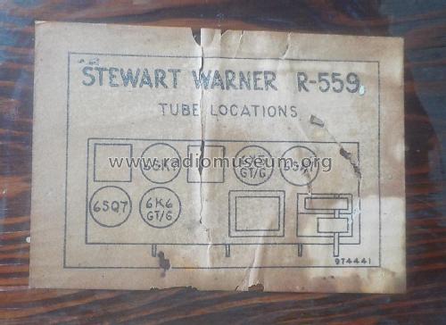 R-559 ; Stewart Warner; (ID = 2467869) Radio