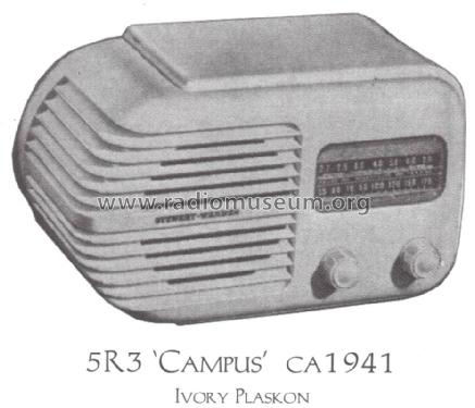 07-5R3 Campus Ch= 07-5R; Stewart Warner Corp. (ID = 1516814) Radio