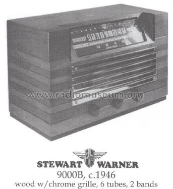 9000-B ; Stewart Warner Corp. (ID = 1478505) Radio