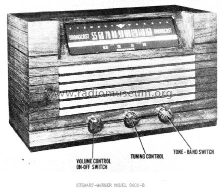 9000-B ; Stewart Warner Corp. (ID = 594637) Radio