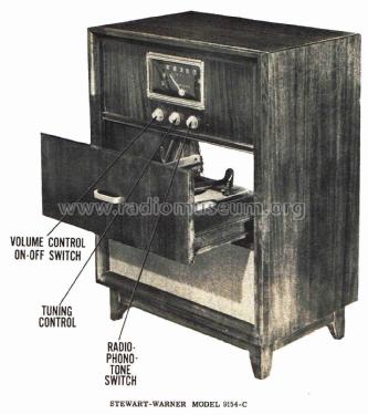 9154-C ; Stewart Warner Corp. (ID = 2950016) Radio