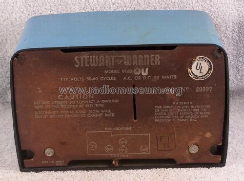 9160AU ; Stewart Warner Corp. (ID = 1224120) Radio