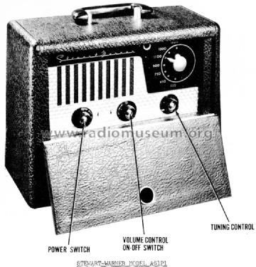 A61P1 Ch= 9036-A; Stewart Warner Corp. (ID = 995285) Radio