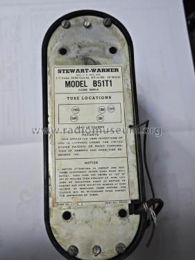 B51T1 Ch= 9044-A; Stewart Warner Corp. (ID = 3120515) Radio