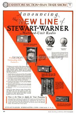 Compact 520; Stewart Warner Corp. (ID = 1798961) Radio