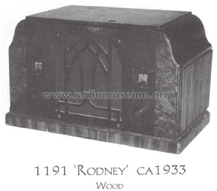 R-119 Rodney Ch= R-119; Stewart Warner Corp. (ID = 1516655) Radio