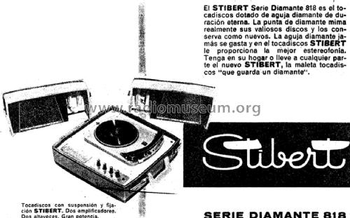 Maleta Tocadiscos 818 serie Diamante; Stibert; Ricardo (ID = 2938618) R-Player