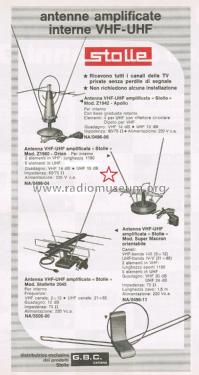 Internal Amplified Antenna Z1960 - Orion; Stolle, Karl, (ID = 2811843) Antenna