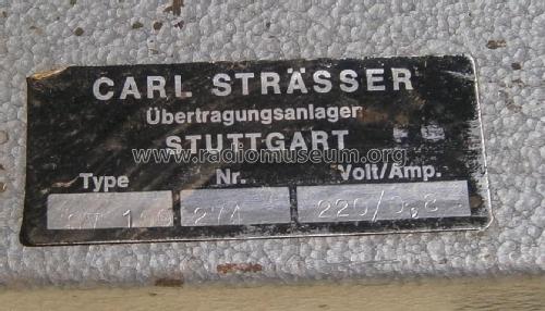 SV 100; Strässer GmbH & Co. (ID = 2093543) Verst/Mix