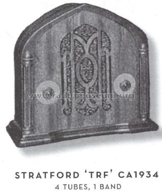 TRF ; Stratford, USA brand (ID = 1563774) Radio