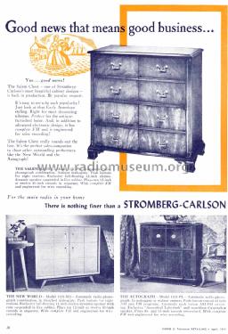 1121-M2-W Series 10-11-12; Stromberg-Carlson Co (ID = 1190855) Radio