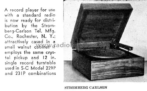 229-P ; Stromberg-Carlson Co (ID = 998802) Radio