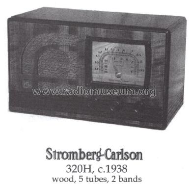 320-H ; Stromberg-Carlson Co (ID = 1479261) Radio