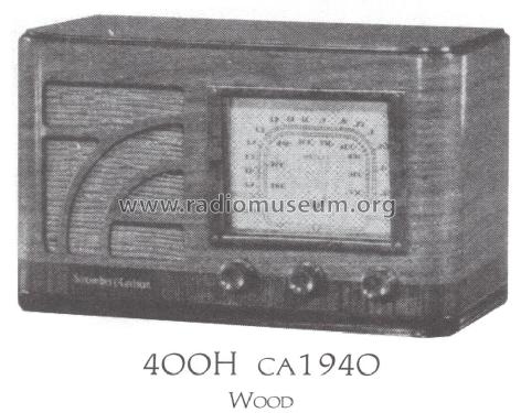 400-H Ch= 400; Stromberg-Carlson Co (ID = 1515281) Radio