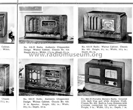 425-H Ch= 425; Stromberg-Carlson Co (ID = 1293996) Radio