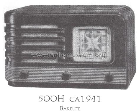 500-H ; Stromberg-Carlson Co (ID = 1515296) Radio