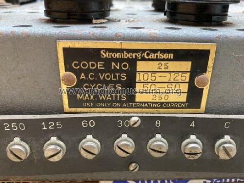 Amplifier 25; Stromberg-Carlson Co (ID = 2721138) Ampl/Mixer