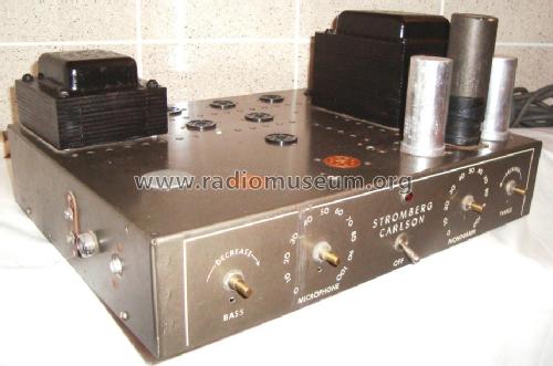 Amplifier AU-36; Stromberg-Carlson Co (ID = 1520289) Ampl/Mixer