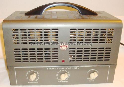 Amplifier AU-42; Stromberg-Carlson Co (ID = 1795228) Ampl/Mixer