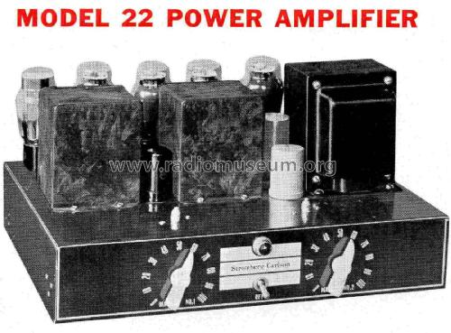 Amplifier AP-22; Stromberg-Carlson Co (ID = 2484313) Verst/Mix