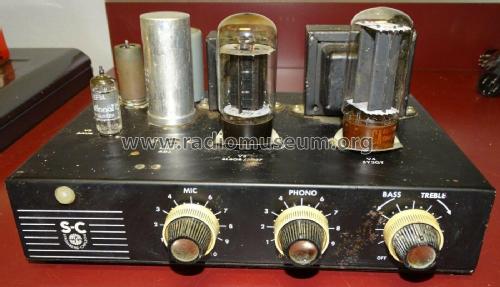 Amplifier SAU-10; Stromberg-Carlson Co (ID = 2675798) Ampl/Mixer