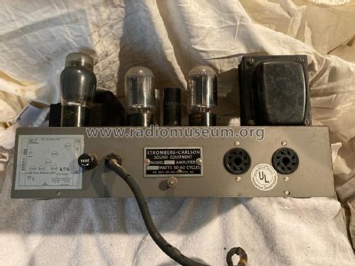 PA Amplifier AU-34; Stromberg-Carlson Co (ID = 2628306) Ampl/Mixer