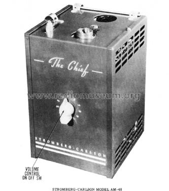 The Chief AM-48; Stromberg-Carlson Co (ID = 1848711) Ampl/Mixer