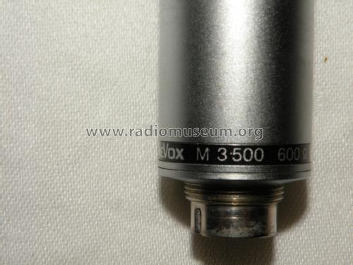 Dynamisches Mikrofon - Microphone dynamique M3500; Studer GmbH, Willi (ID = 2688037) Microphone/PU