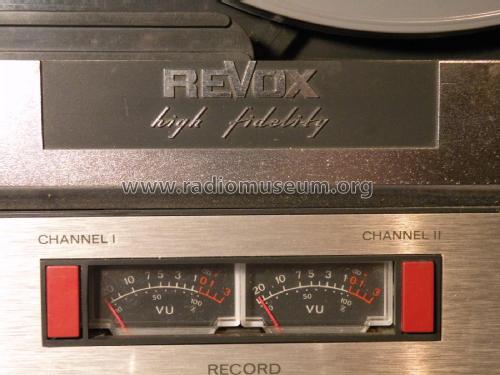 Revox A77 Mk I K; Studer GmbH, Willi (ID = 2662940) R-Player