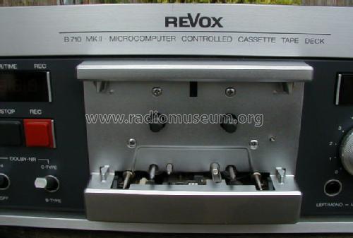 Revox B710 Mk II; Studer GmbH, Willi (ID = 992862) R-Player