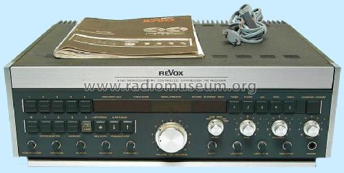 Microcomputer Controlled Synthesizer FM Receiver B780; Studer GmbH, Willi (ID = 513391) Radio