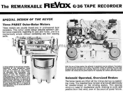 Revox G36 Tape Recorder