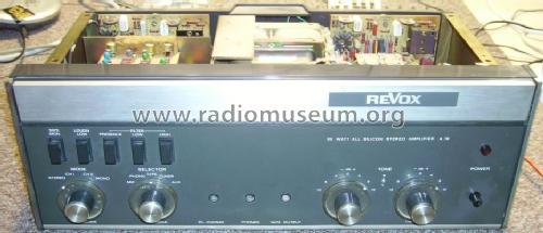 A 78; Studer-Revox; (ID = 1033613) Ampl/Mixer