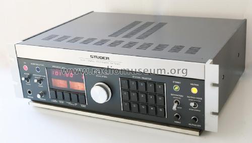 Digital Synthesizer FM Tuner A176; Studer-Revox; (ID = 2812744) Radio