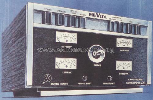 Quadro A 724; Studer-Revox; (ID = 3038984) Ampl/Mixer