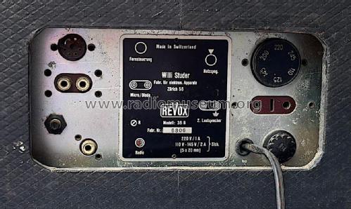 Revox B36; Studer-Revox; (ID = 3058314) R-Player