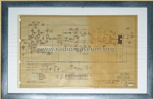 Wiedergabeverstärker - Playback Amplifier NAB-AME; Studer-Revox; (ID = 3042100) Ampl/Mixer