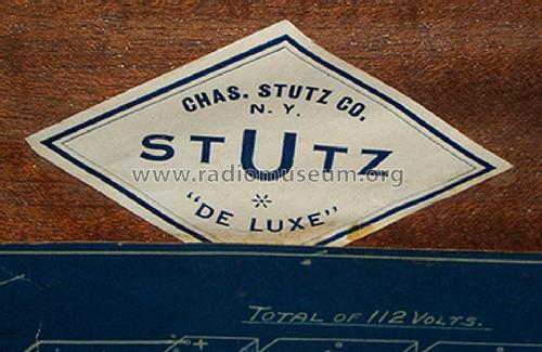 Stutz De Luxe; Stutz, Chas.Co.; New (ID = 1031564) Radio