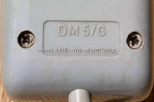 Dynamisches Tauchspulenmikrofon DM5/G; Stuzzi Ges. mbH; (ID = 1685864) Microphone/PU