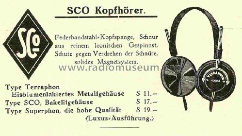 SCO - Kopfhörer Terraphon; Suchestow & Co.; (ID = 822532) Lautspr.-K