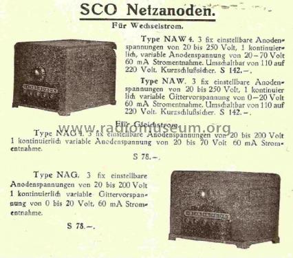 SCO - Netzanode NAW-4; Suchestow & Co.; (ID = 822427) Power-S