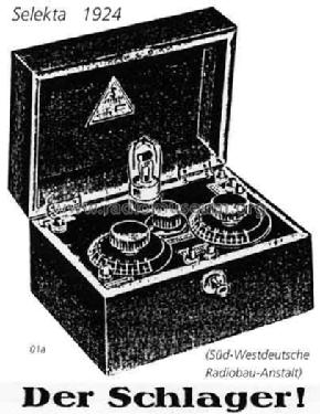 Audion S1; Süd-Westdeutsche (ID = 711651) Radio